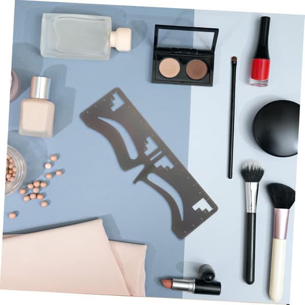 2 st ögonbrynslinjalmallar ögonbrynsguide för symmetrisk makeup