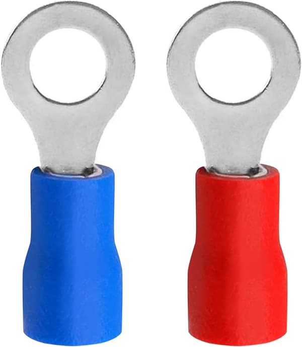 100 st crimpkopplingar - elektrisk ringkabelkoppling (50