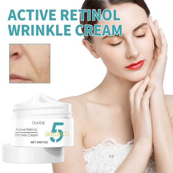 Retinol Ansiktskräm - Återfuktande Ansiktskräm (Applicera och Massera)