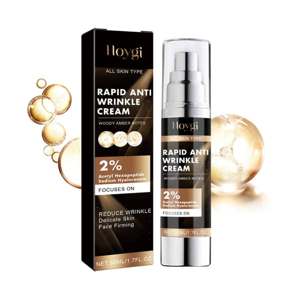 Anti-aging ansigtscreme - Reducerer fine linjer, fugter, lysner, opstrammer og reducerer rynker