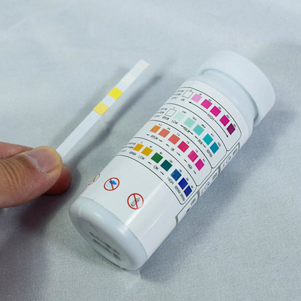 Klor Dip Testremsor Pool Vatten SPA Badtunna PH TestpapperHot~ One bottle 50pcsB 5N1