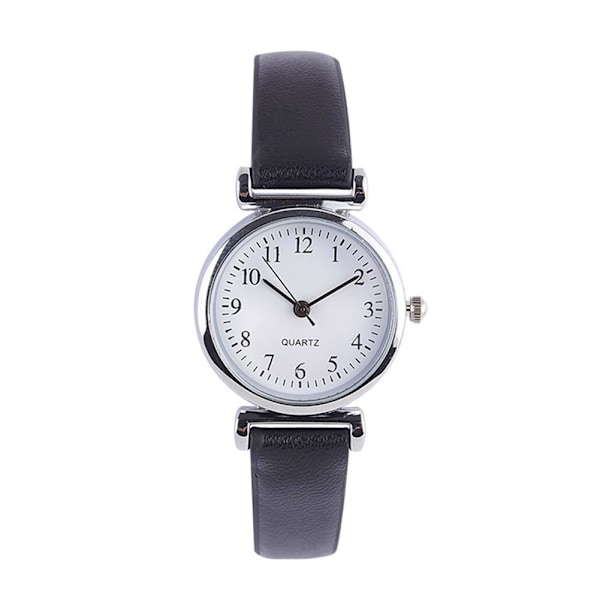 Damklockor Dam Small Quartz Analog Klocka Mode Black White One size