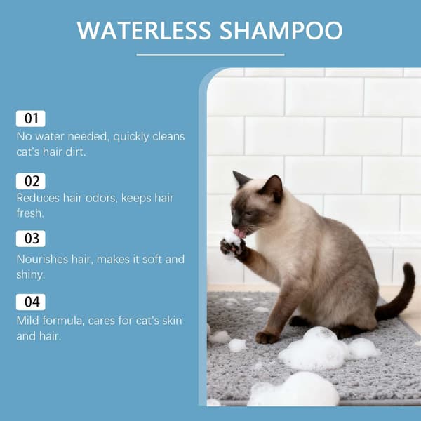 Skånsom kæledyrsshampoo - 200 ml for glat pels