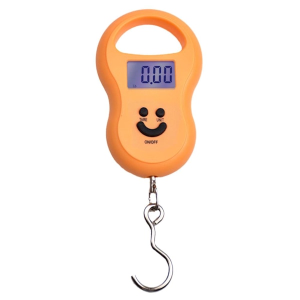 50kg/10g Bärbar Elektronisk Hängvåg LCD Digital Våg Bac Blue 1pc