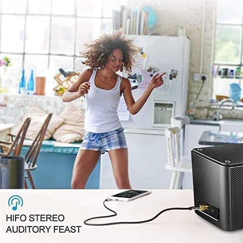 Hovedtelefonadapter 3,5 mm hun til 6,35 mm han - Audio Stereo Jack