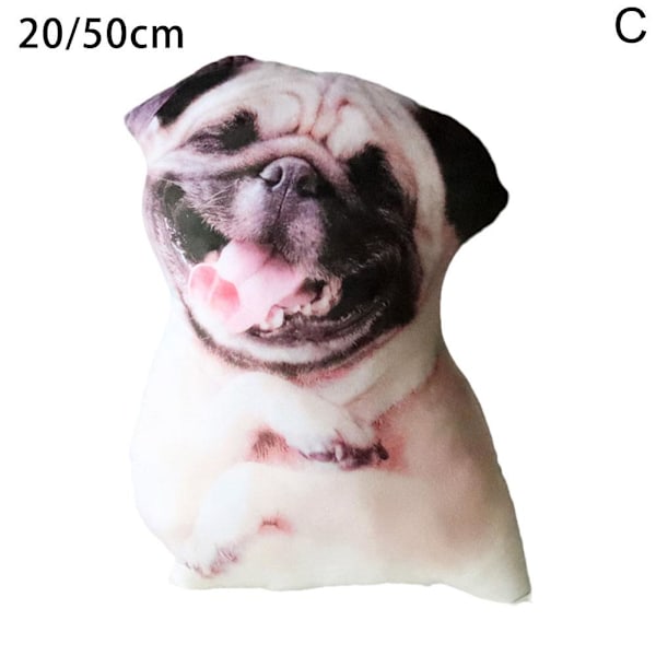 Söt Hund Kudde Simulation Hund Kudde Plysch Leksak R5P3.AU C 50cm