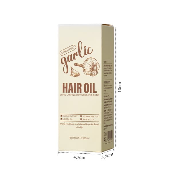 Hvidløgs-shampoo og balsam-serie
