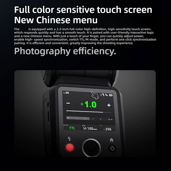 Skärmskydd Mjuk Film För Godox-V100 LCD Display Fönsterskydd Rea