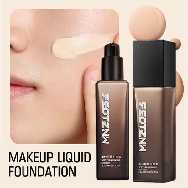 Flytande foundation för makeup Hudvårdsmask Hållbar foundation 30✨c Döljer Ny E7