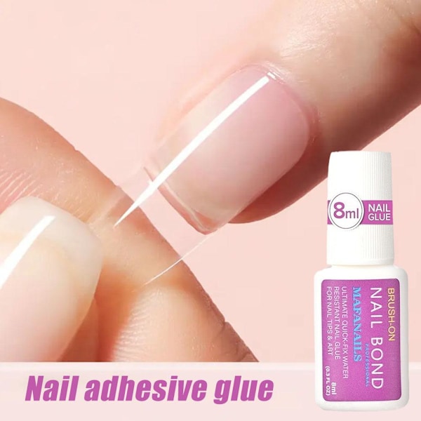 Nagellim UV-lim Manikyr Falska Nagellim Med Snabb Torkning Bästa L0R4