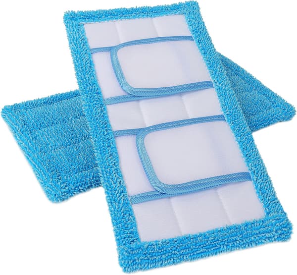 2-pack återanvändbara moppdynor kompatibla med Swiffer Sweeper Mop -