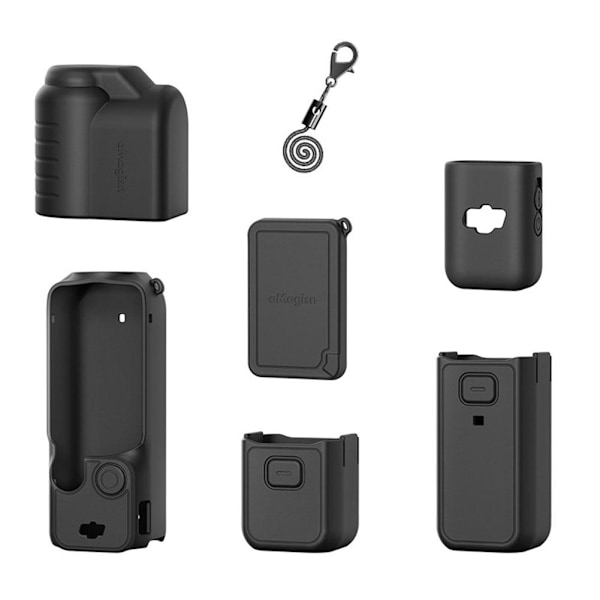 Silikonskydd för Osmo Pocket 3 -50% RABATT Snabbt black All-purpose version