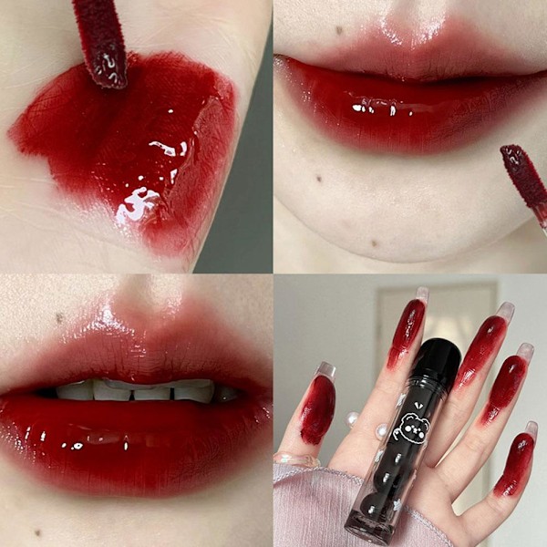 Spegel Lip Glaze Water Gloss Vattentät Långvarig Makeup 06 2.7g