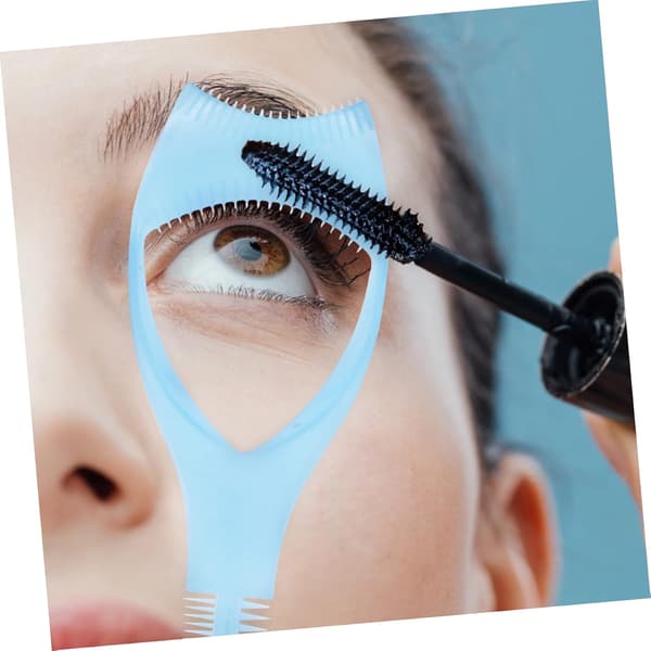 12 stk. Eyeliner Stencils til øjne Mascara Shield Applikatorer Øjenvippe Mascara Guard Makeup Lineal Vippe Shield Makeup Assistent