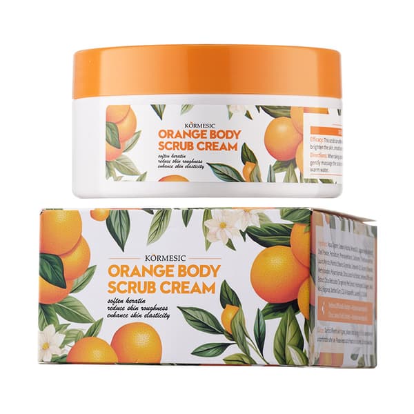 Orange Body Scrub - Blødgør ru hud