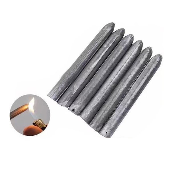 Multifunktionella smältande aluminiumsvetsstavar Lågvakuum svetsstänger kärntråd ღ  silverC 10pcs