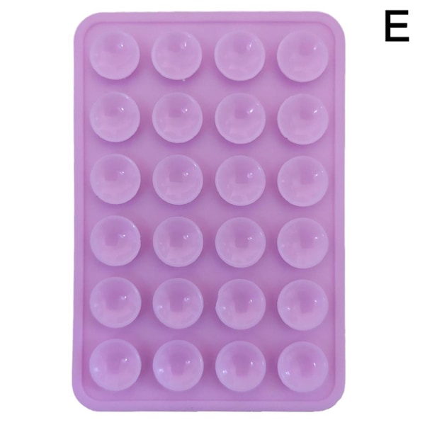 RYGRZJ Silikon sugkopp telefonfodral, telefonhållare klistermärke telefon Ac pink 1pcs