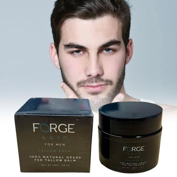 Forge Skin AUTHENTIC Ansigtscreme til Mænd Talg Balsam 2-PAK