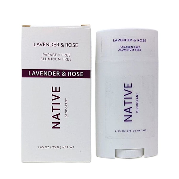 75 ml Native Deodorant Gurka & Mint / Citrus & Musk / Kokos & Vanilj. purple 75g