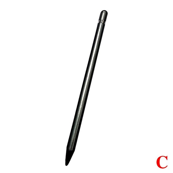 UNIVERSAL KAPACITIV PENNA FÖR RITA PÅ SKÄRM FÖR IPAD ANDROID grey One-size