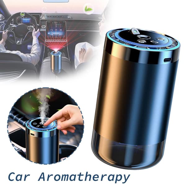 Smart bilparfume luftfrisker diffuser aroma duftmaskine diffuser black A(A)