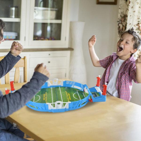 Minifotbollsspel, bordsfotboll Bordsspel för bordsspel för vuxna barn Familjespel på kvällen