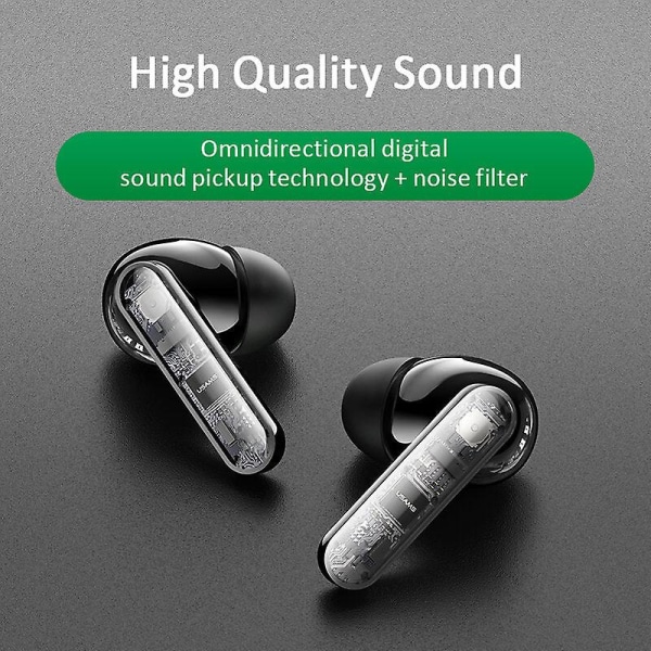 Tws bluetooth 5.0 hörlurar vattentäta trådlösa hörlurar gaming 3d stereo surroundljud hörlurar med mikrofon