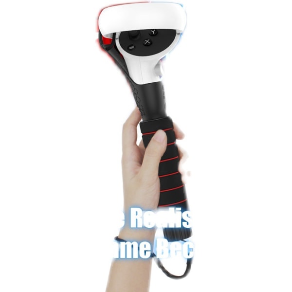 Håndtagsvedhæftninger til Rift S-controllere, Vr Gorilla Tag Long Arms Extension Grip, kompatibel med Oculus/Meta Quest 2 Beat Saber-håndtag