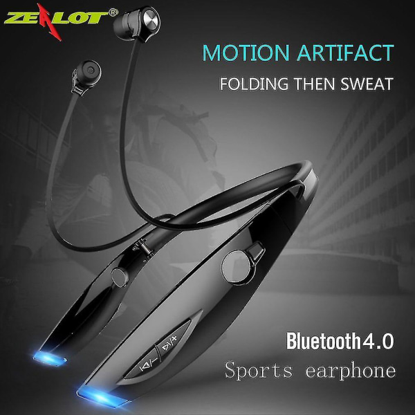 Zealoth1 Sport Wireless Bluetooth 4.0 Hands-Kuuloke mikrofonilla