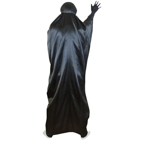 Män Halloween Cosplay Ghibli Movie Spirited Away Ansiktslös Man Kostym Black 2XL