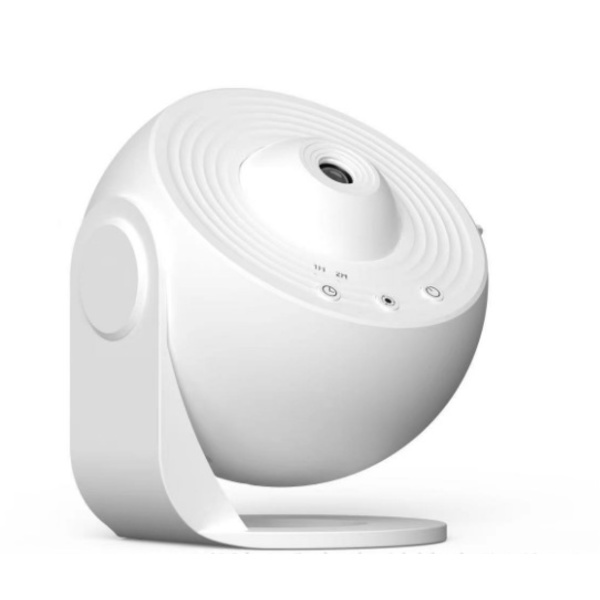 LED Galaxy Projektor Stjernenat lys Måne Stjerne Himmel Nebula Projektionslampe white