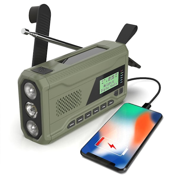 kannettava dab/fm-radio, aurinkoradio, aurinkokampiradio