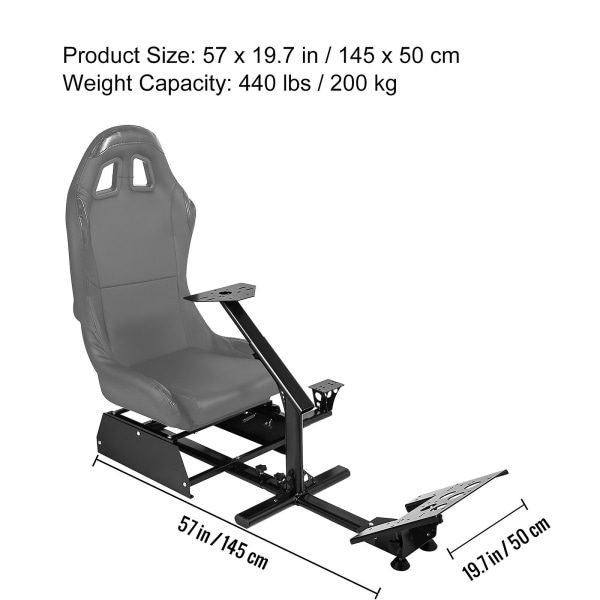 Racing rattstativ Fäste Justerbar Simulator för Xbox G29 G920