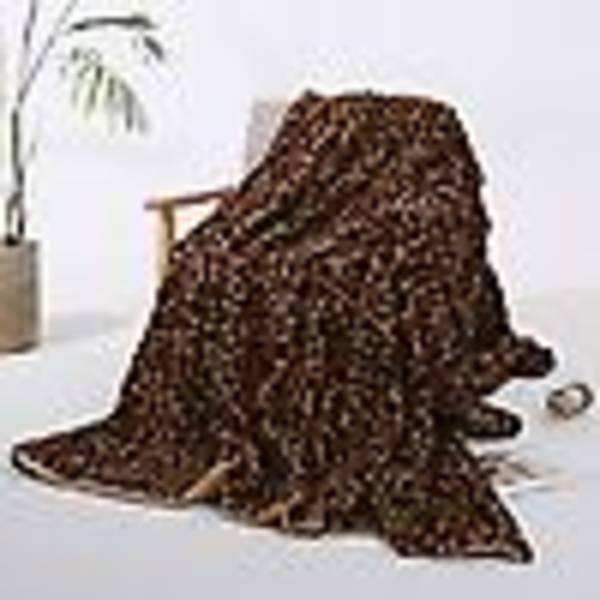 Supermykt og koselig leopardmønster (130*160 cm)