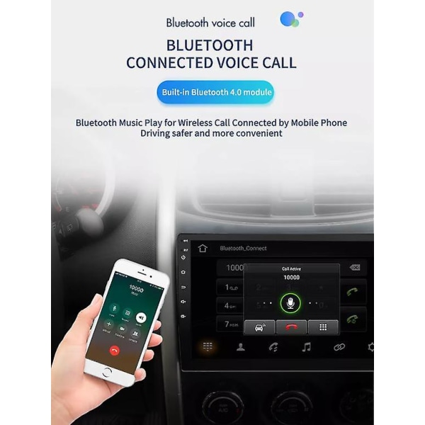 10 Tommer 2 Din Audio Stereo Android 10.0 Bilradio Gps Navigation