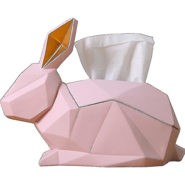 Nordic Geometric Rabbit Creative Tissue Box