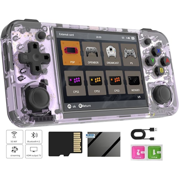 H Retro Handheld Spelkonsol