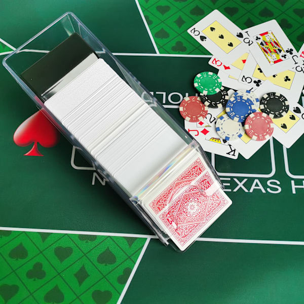 6 Decks Clear Blackjack Dealing Shoe (29,2cm*10cm*10,5cm)