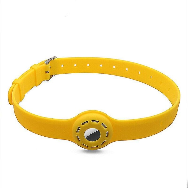 För Apple AirTag Husdjur Hund Katt Case GPS-spårhalsband Slinghållare Fler färger Ns2 Yellow