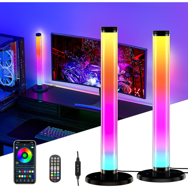 Led Light Bar Rgb Gaming Lights Tv Bakgrundsbelysning Med Music Sync App Fjärrkontroll Ambient Lighting