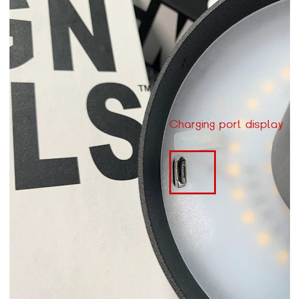 LED-flasklampa 5200mAh Batteri Bärbar Bordslampa Sladdlös Vattentät Flaska Ljus Vit