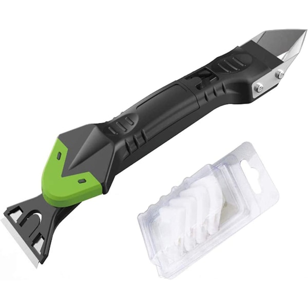 Glaslim vinkelskrapa Limrester Skrapa Reparationsverktyg för sömmar, hållbart verktyg för borttagning av silikontätningsmedel Bra verktyg för köksbadrum