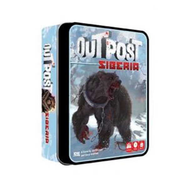 Outpost Sibir kortspill i tinn