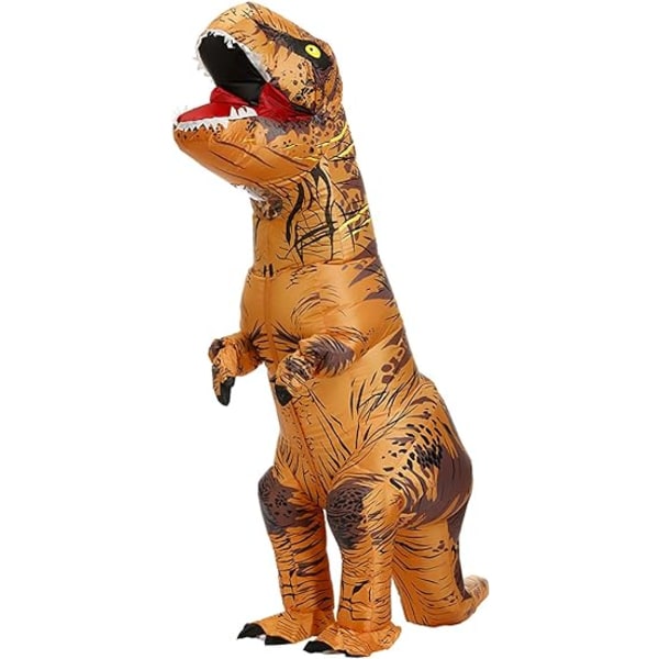 Uppblåsbar Tyrannosaurus Rex-dräkt för barn, Cosplay Tyrannosaurus Rex-docka uppblåsbar kostym