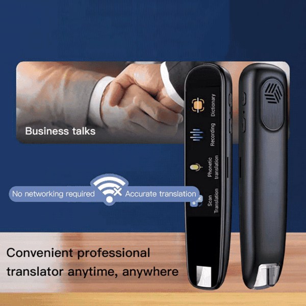 Smart Scan Translation Penna Text Reading Pen 112 språköversättare Enhet Ny black