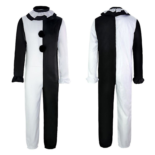 Terrifier Art The Clown Joker Vuxen Cosplay Party Set Maskerad Halloween Fancy Dress Up Presenter 3XL