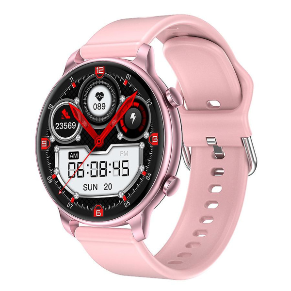 Smart Watch Fuld Touch Screen Sports Fitness Watch Ip67 Vandtæt Bluetooth Gælder for Android Ios Smart Watch (blå)
