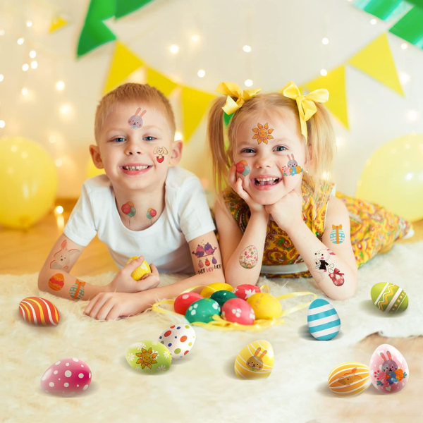 Pääsiäismunien koristelusarja Söpö pupu DIY-munien koristeluun pääsiäislelu- set lapsille