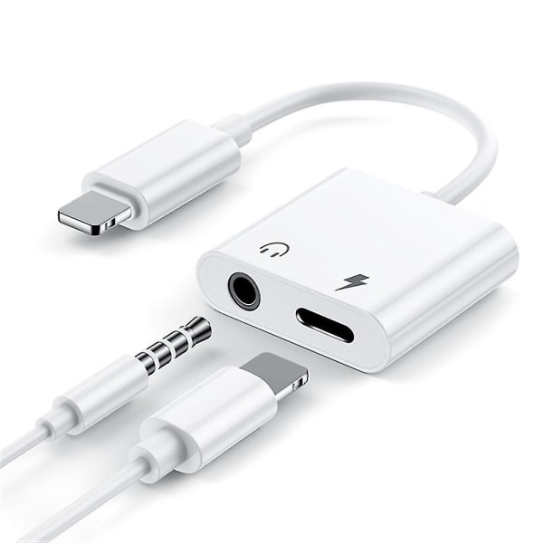 2 i 1 Apple Headphones USB Charging Converter Adapter B-2 In 1