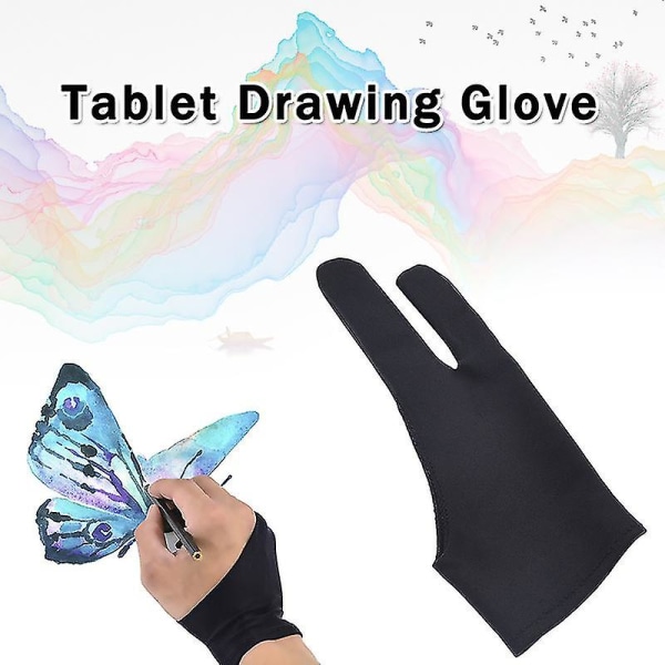 Tablettipiirustuskäsine Artist Glove Ipad Pro -kynälle / graafiselle tabletille / kynänäytölle